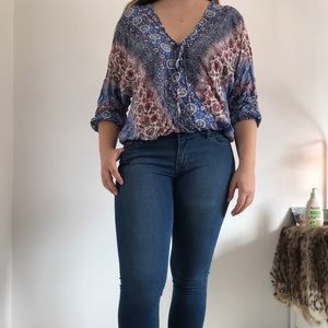 Patterned blouse